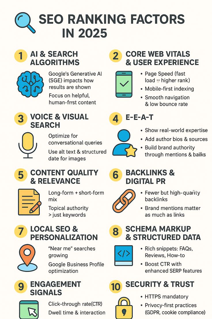 SEO Ranking Factors