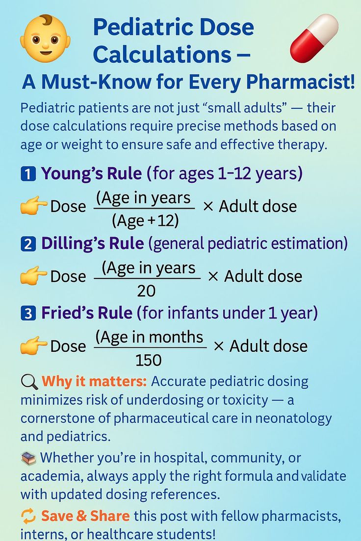 Pediatric Dosing